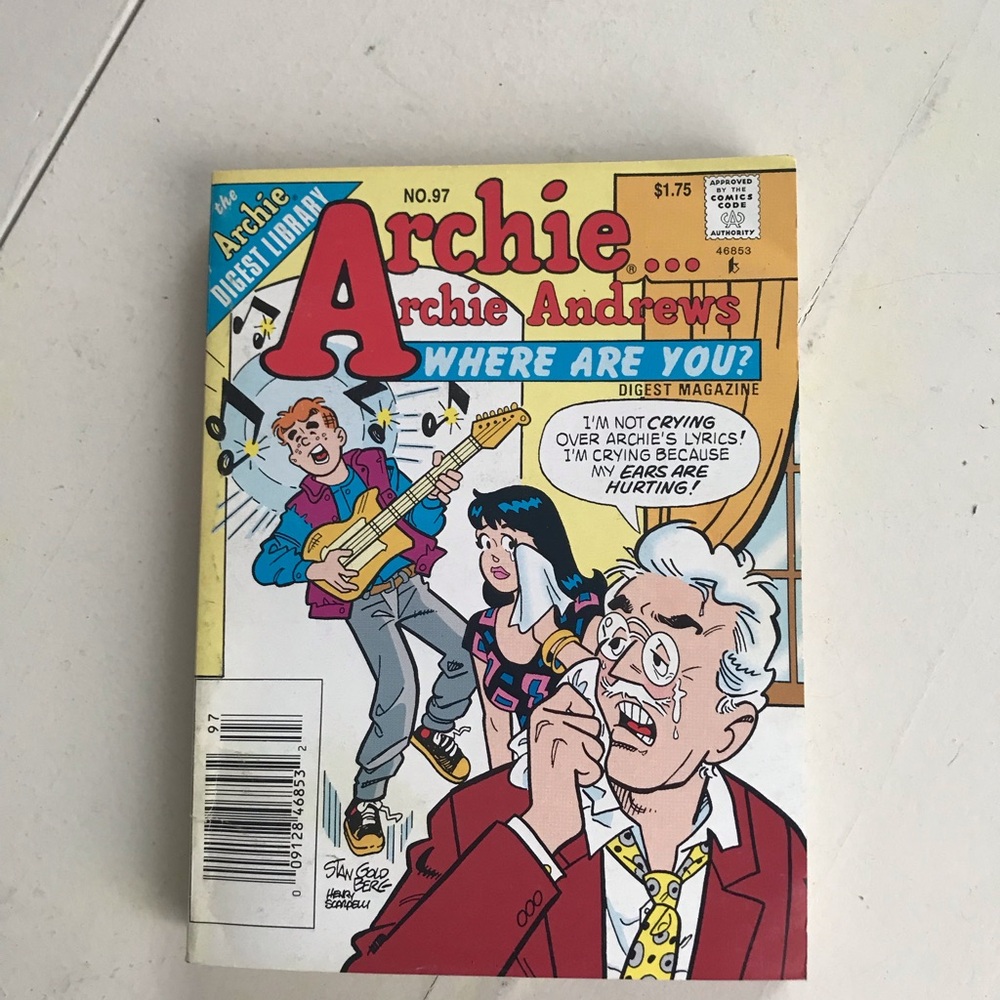 Archie Andrews Comic Digest Magazine #97- Colorful Cover
